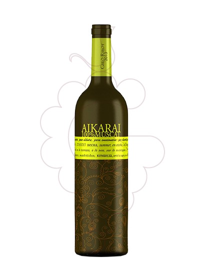 Photo Giro Ribot Aikarai Muscat white wine