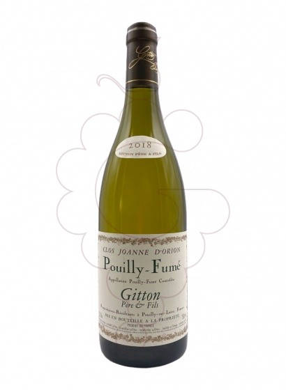 Photo Gitton Clos Joanne d'Orion Pouilly-Fumé white wine