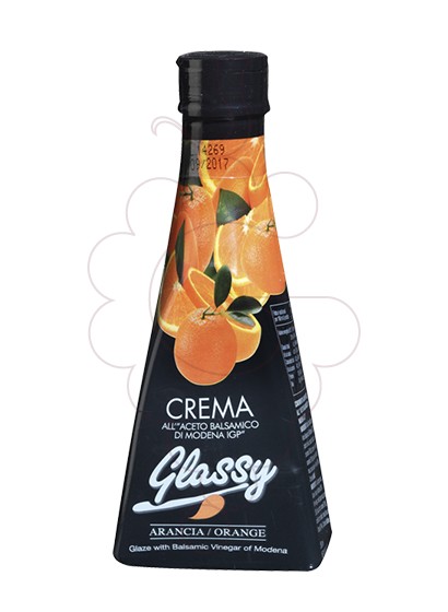 Photo Vinegars Glassy crema orange 25 cl