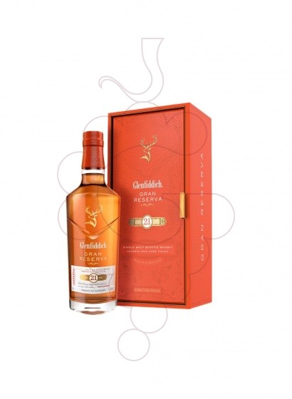 Photo Whisky Glenfiddich Rum Cask 21 Years