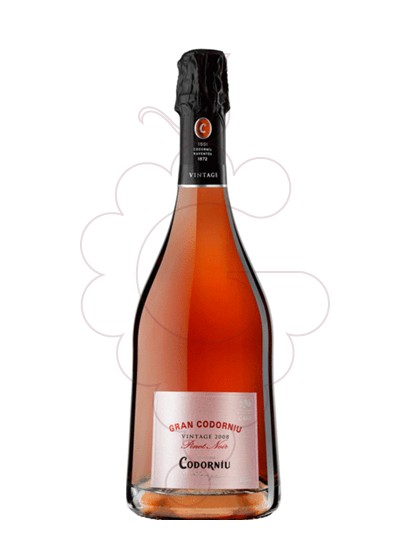 Photo Gran Codorniu Pinot Noir Rose sparkling wine
