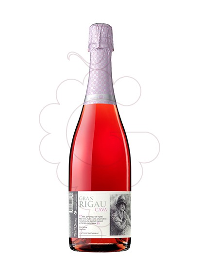 Photo Gran Rigau Brut Rosat sparkling wine