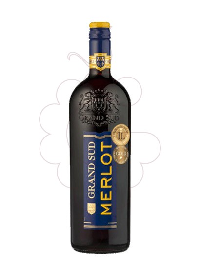 Photo Grand Sud Merlot Negre red wine