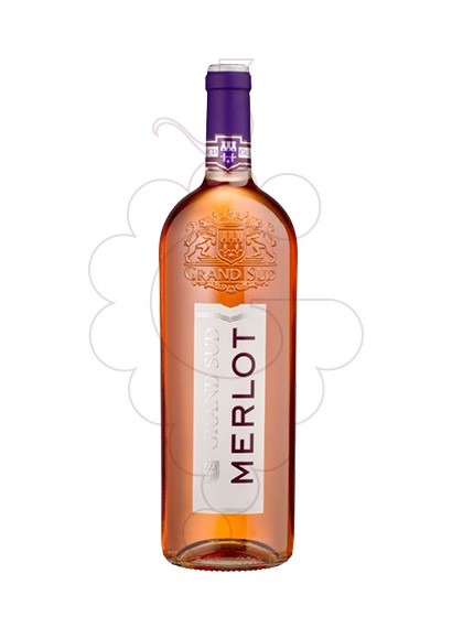 Photo Grand Sud Merlot Rosat rosé wine