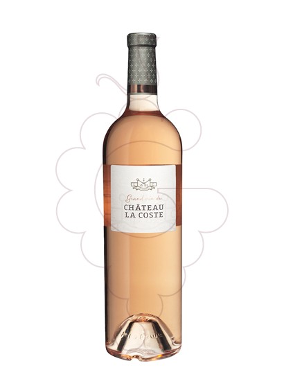 Photo Rosé Chateau la Coste Grand Vin rosé wine