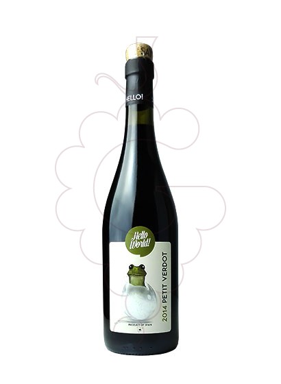 Photo Hello World Petit Verdot red wine
