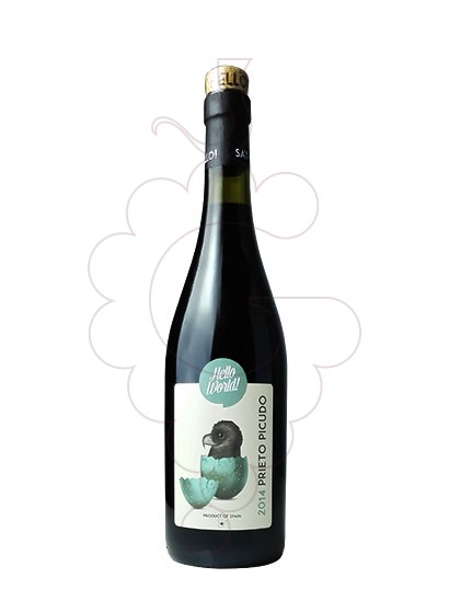 Photo Hello World Prieto Picudo red wine
