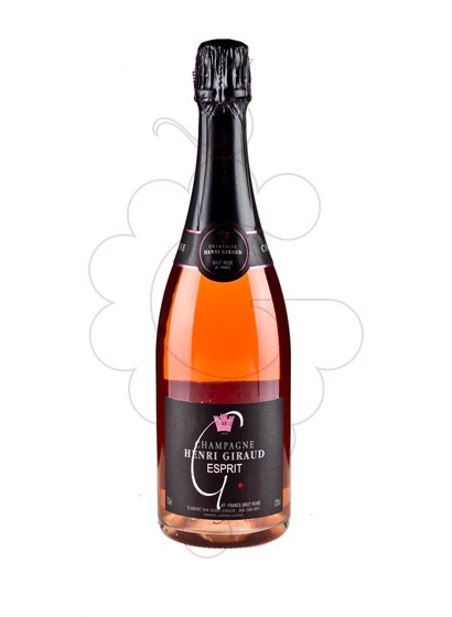 Photo Henri Giraud Esprit Rose sparkling wine