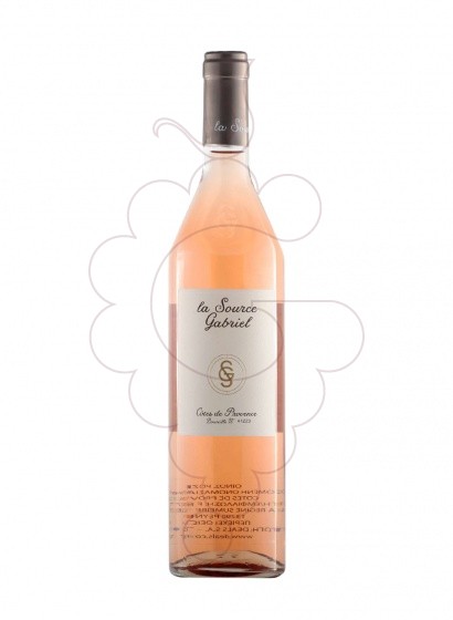 Photo La Source Gabriel rosé wine