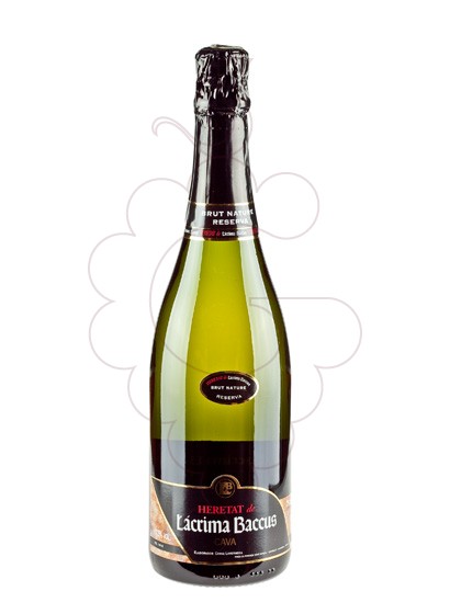 Photo Lacrima Baccus Heretat Reserva Brut Nature sparkling wine