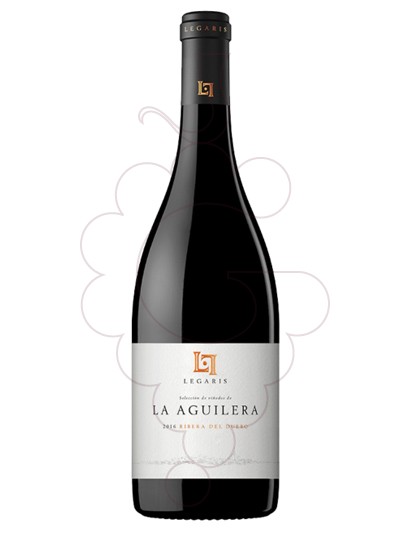 Photo Legaris la Aguilera red wine