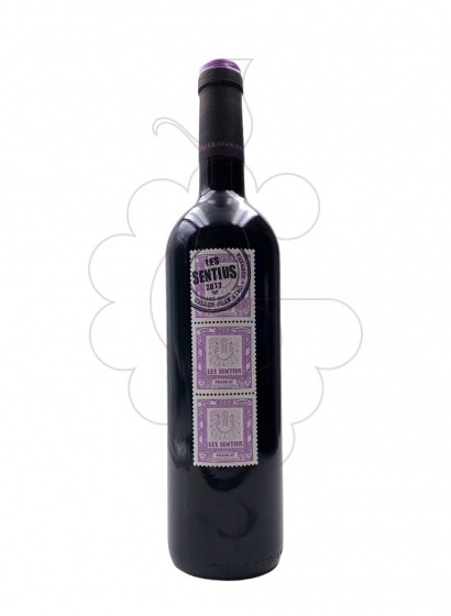 Photo Les Sentius red wine