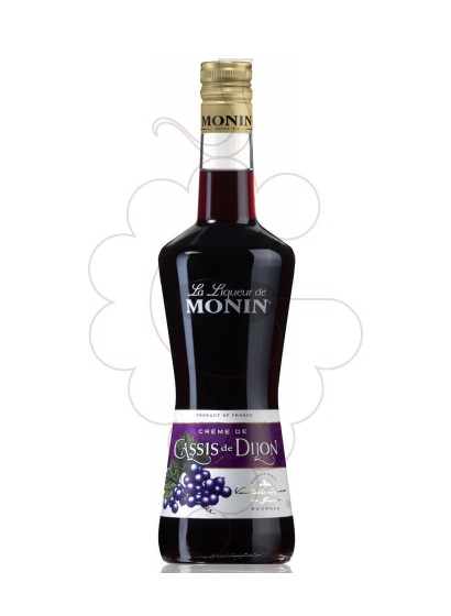 Photo Liqueur Licor Monin Cassis Dijon