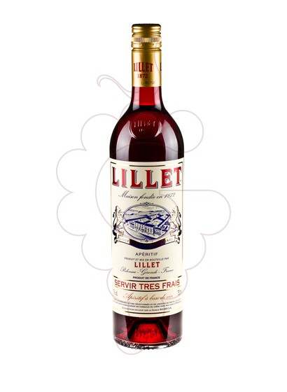 Photo Aperitif wine Lillet Rouge
