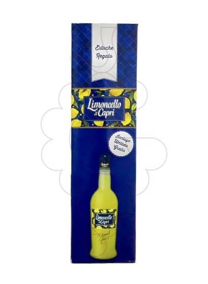 Photo Liqueur Limoncello di Capri + Helado