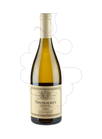 Photo L. Jadot Montrachet Grand Cru white wine