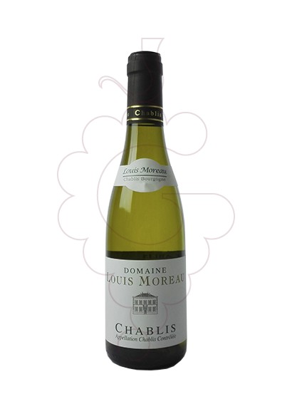 Photo Louis Moreau Chablis (mini) white wine