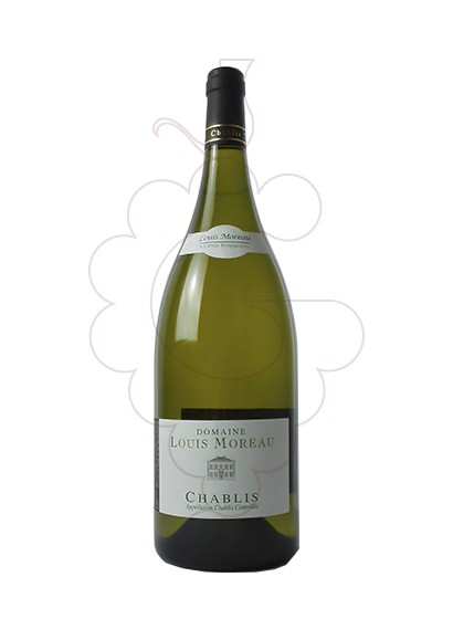 Photo Louis Moreau Chablis Magnum white wine