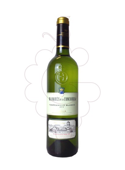 Photo Marqués de la Concordia Tempranillo Blanco white wine