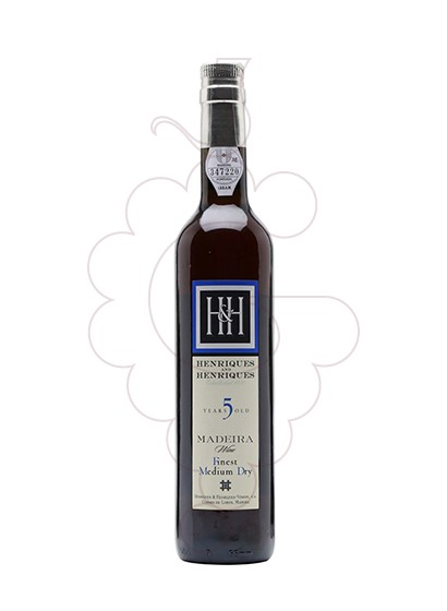 Photo Madeira H&H Medium Dry 5 Years fortified wine