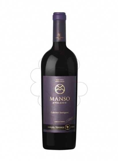 Photo Manso de Velasco Negre red wine