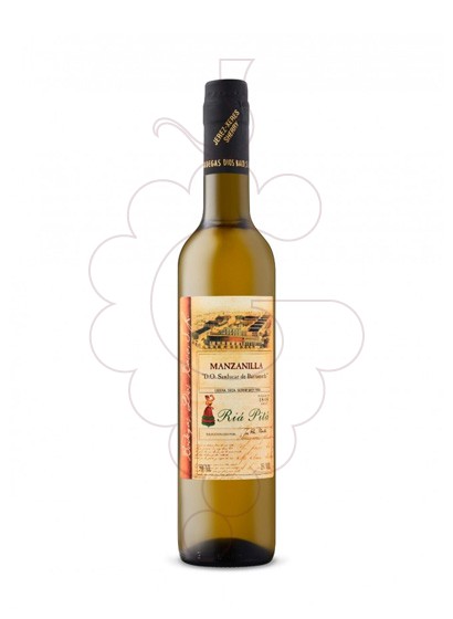 Photo Dios Baco Manzanilla Riá Pitá fortified wine