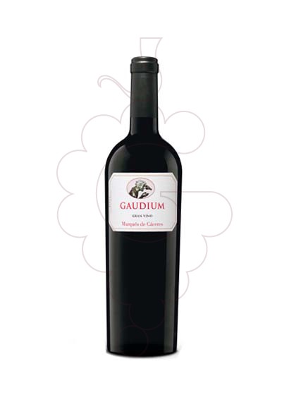 Photo Marques Caceres Gaudium red wine