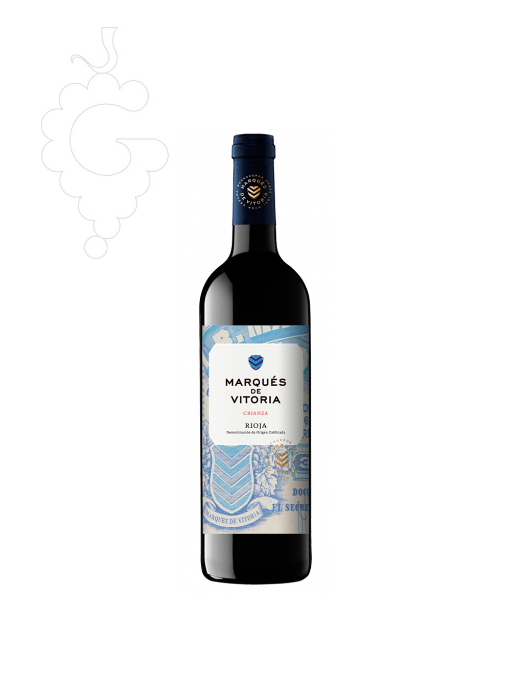 Photo Marques de Vitoria Crianza (mini) red wine