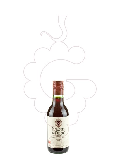 Photo Marques del Puerto Crianza (mini) red wine