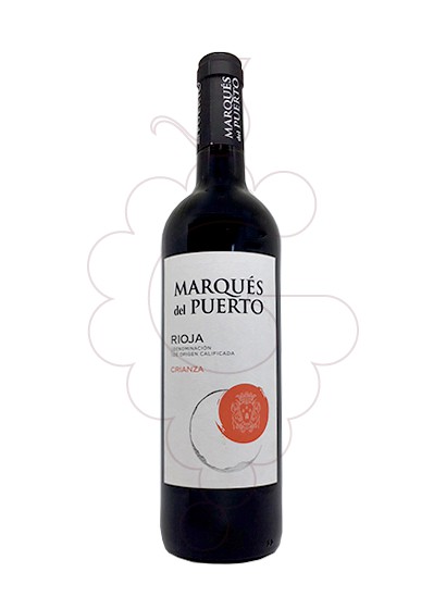 Photo Marques del Puerto Crianza red wine