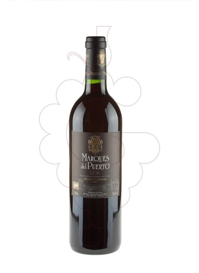 Photo Marques del Puerto Gran Reserva red wine