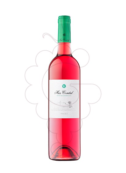 Photo Mas Comtal Rosat Merlot rosé wine