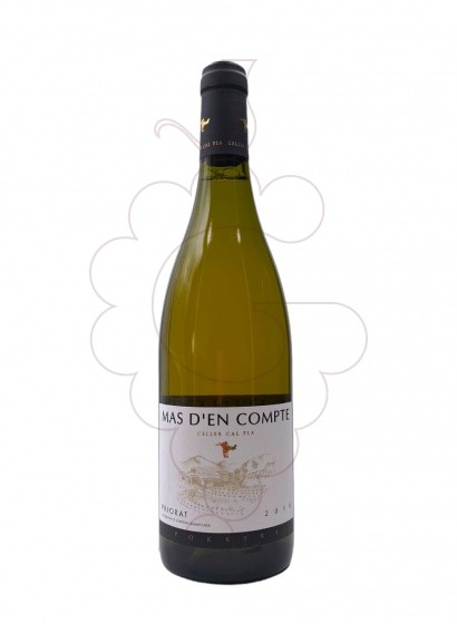 Photo Mas d'en Compte Blanc white wine