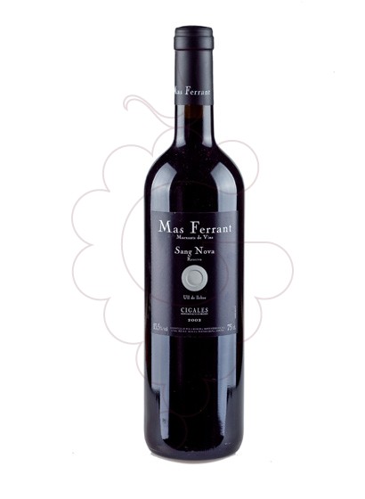 Photo Mas Ferrant Sang Nova red wine