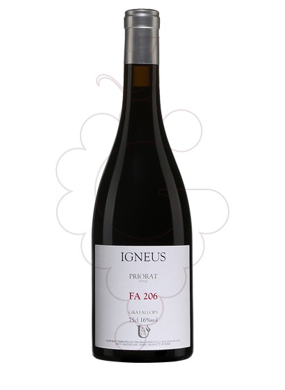 Photo Mas Igneus FA 206 red wine