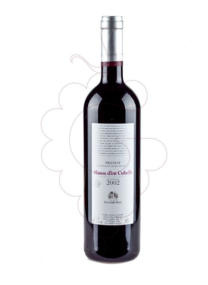 Photo Masos d'en Cubells red wine
