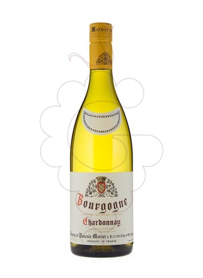 Photo Matrot Bourgogne Chardonnay white wine
