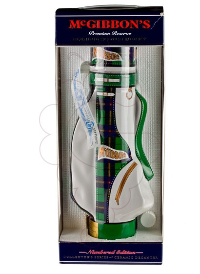 Photo Whisky MC Gibbon's Ceramica Verda