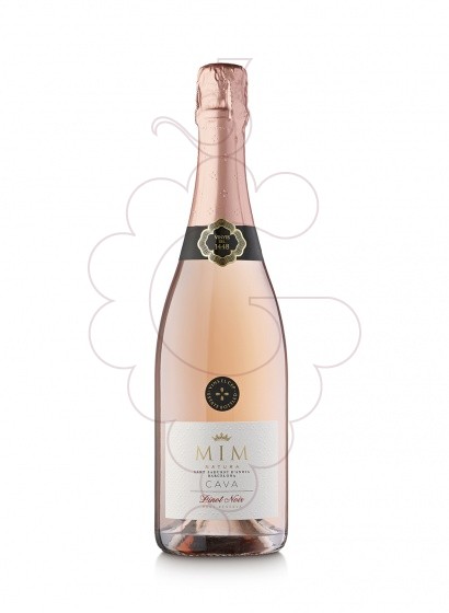 Photo MiM Natura Pinot Noir Rosat Brut sparkling wine