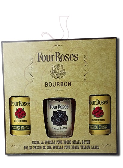 Photo Whisky Four Roses Pack (2 u + 1 Small Batch)