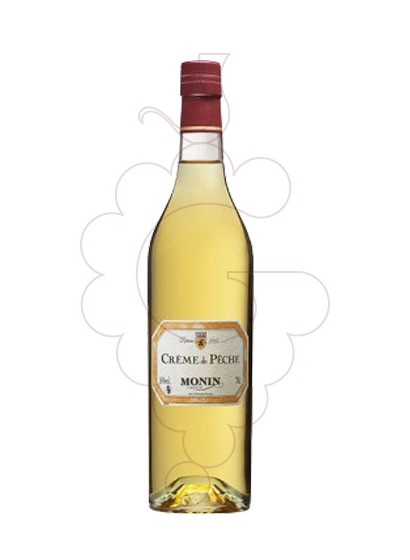 Photo Liqueur Monin Creme de Peche