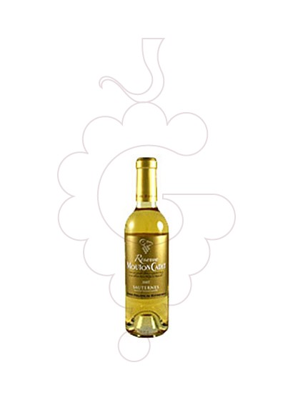 Photo Mouton Cadet Reserve Sauternes fortified wine