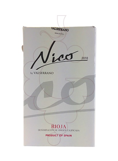 Photo Nico de Valserrano red wine