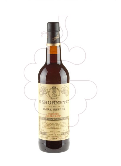 Photo Osborne Solera India fortified wine