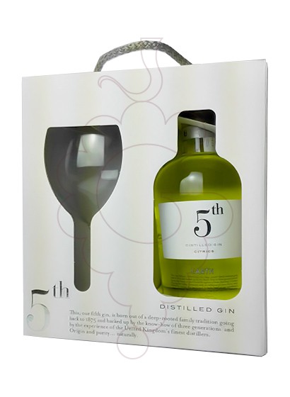 Photo Gin 5 th Citrics Pack (1 u + glass)