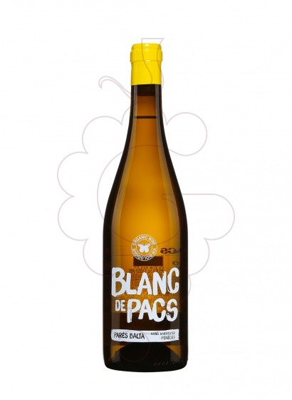 Photo Pares Balta Blanc de Pacs white wine
