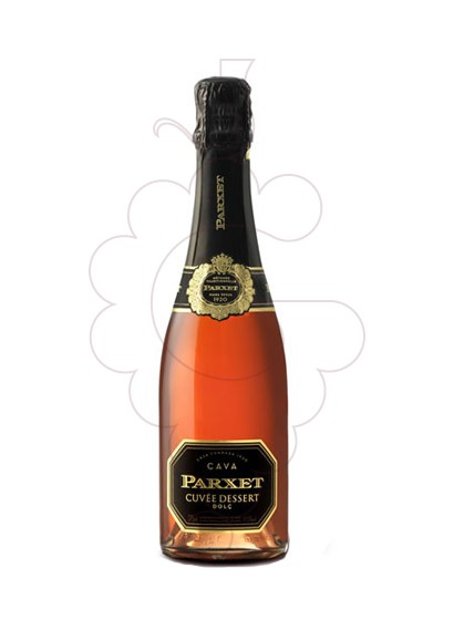 Photo Parxet Rosat Cuvee Dessert sparkling wine