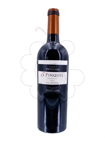 Photo Perelada 5 Finques red wine