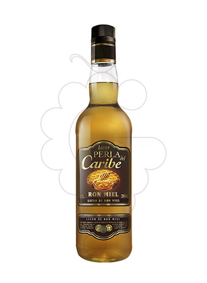 Photo Rum Perla del Caribe Ron Miel