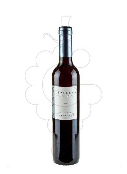 Photo Pirineos Merlot Crianza (mini) red wine
